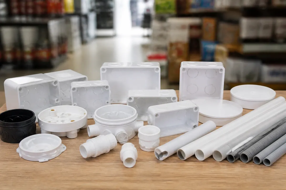 Installation fittings for electrical projects