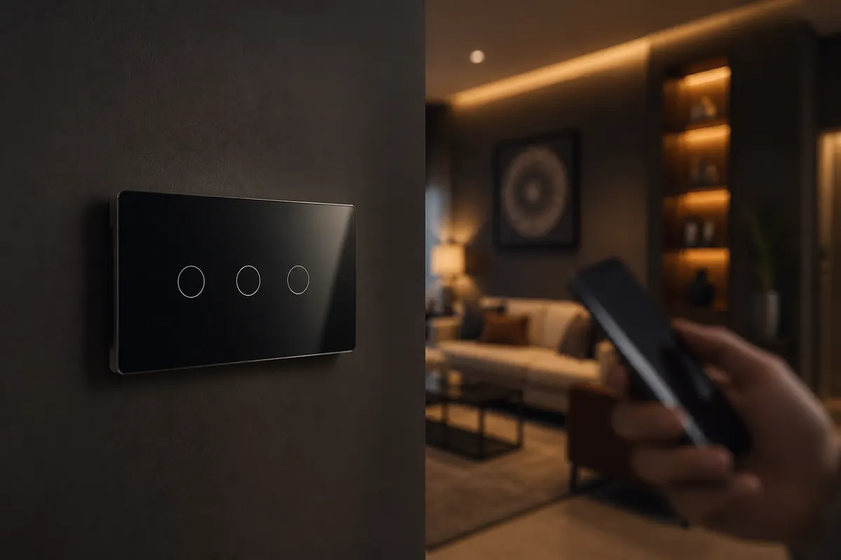 Smart switching panel ready for connected homes